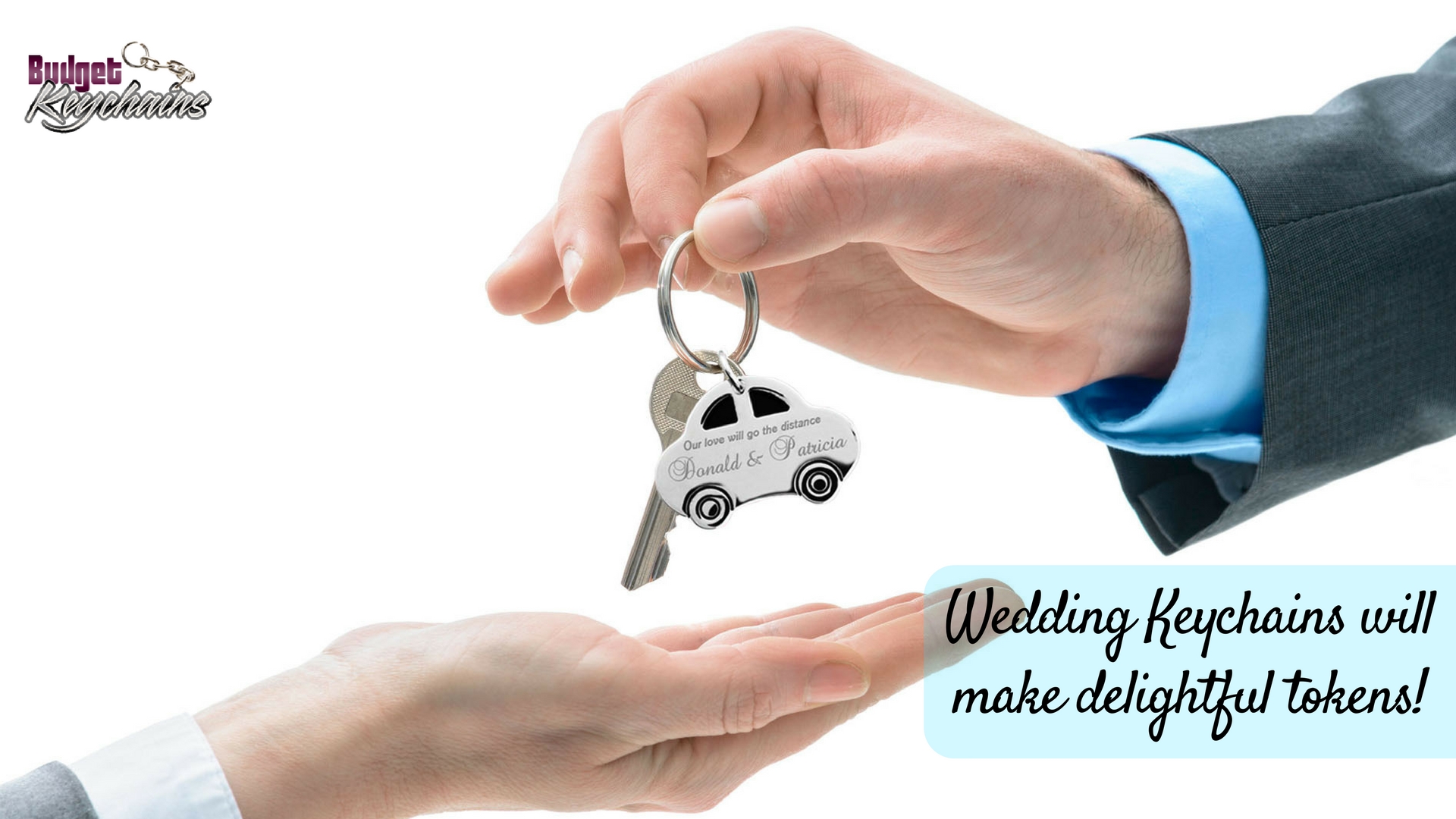 custom wedding keychains