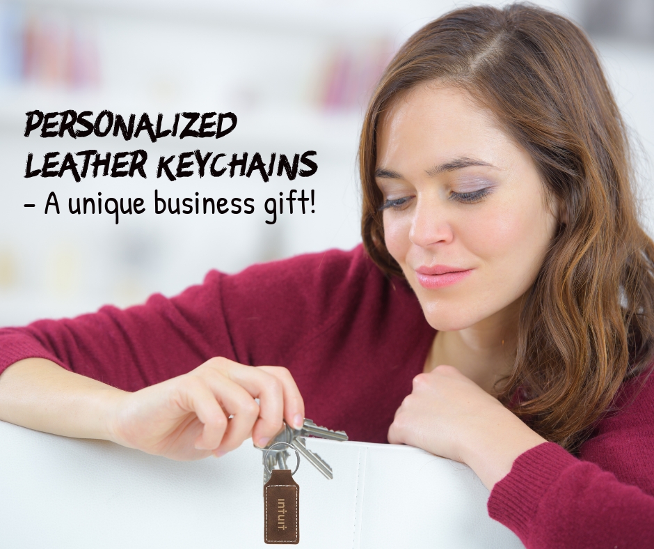 Personalized Leather Keychains – Business Gifts Sans Parallel