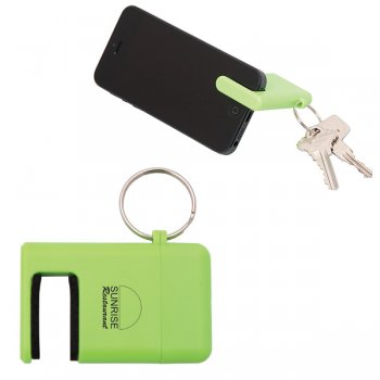 Phone Pal Phone Holder With Keychains And Screen Cleaner