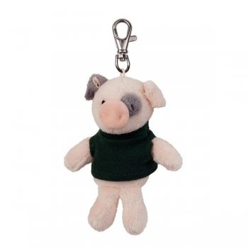 Soft Pig Key Tags with X -Small T -Shirt
