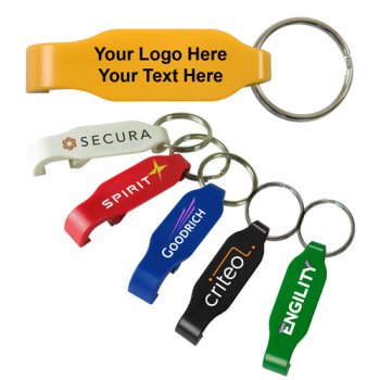 Benefits of Using Personalized Bottle Opener Keychains as Branding Swag