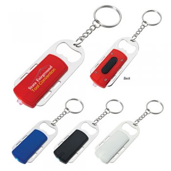 Bottle Opener and Light Keychains