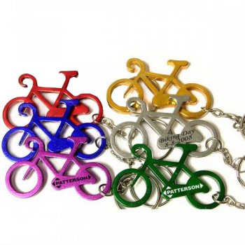 Personalized Bicycle Keychains