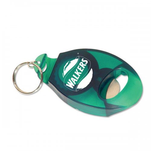Personalized Tab Popper & Bottle Opener Keychains - Green