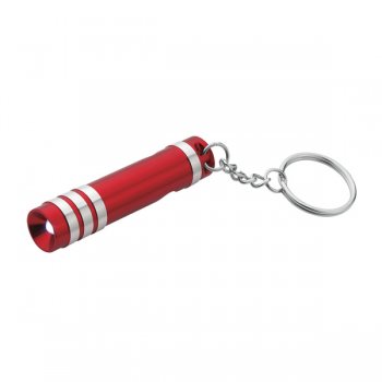 Promotional LED Keychain Light with Bottle Opener -Red