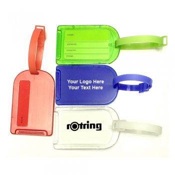Luggage Tags - Rubber Buckle Strap