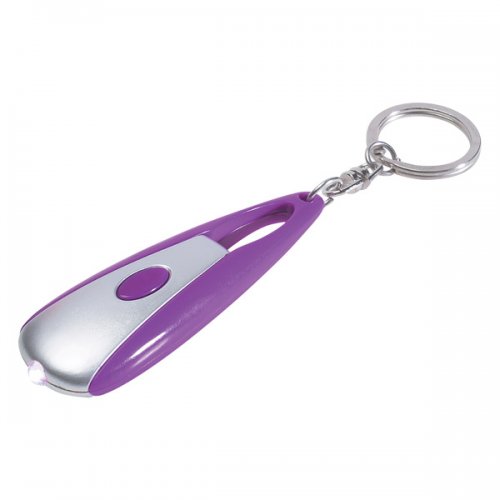 Custom Astro LED Light Keychains - Purple
