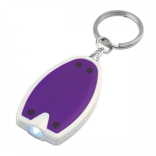 Custom LED Keychains - Purple