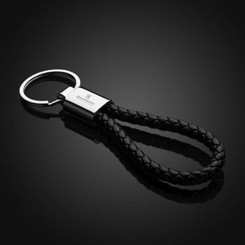 Twisted Leather Keychains