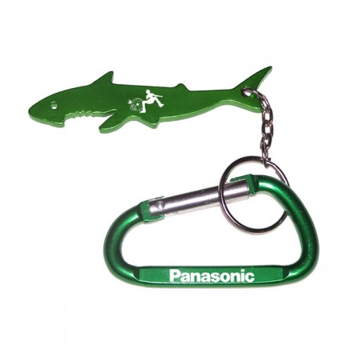 Personalized Shark Shape With Carabiner Keychains