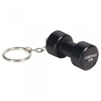 Dumbbell Stress Reliever Keychains
