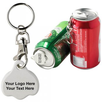 Custom Printed Cappy Beverage Cap with Key Tag