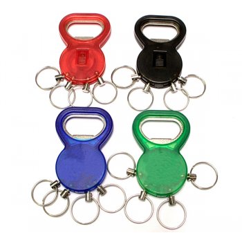 Bottle Opener With Keychains