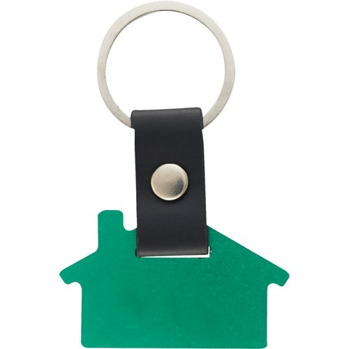 Custom House Keychains - Green
