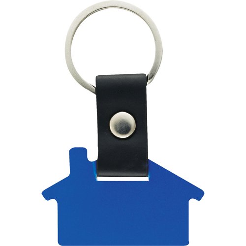 Personalized House Keychains - Blue