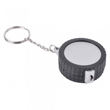 Tire Shaped Tape Measure Keychains