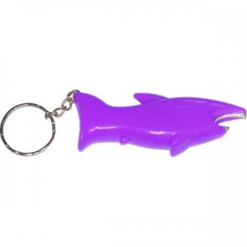 Promotional Shark Shape Flashlight With Bottle Opener Animal Keychains
