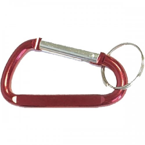 Personalized 5cm Carabiner With Split Keychains
