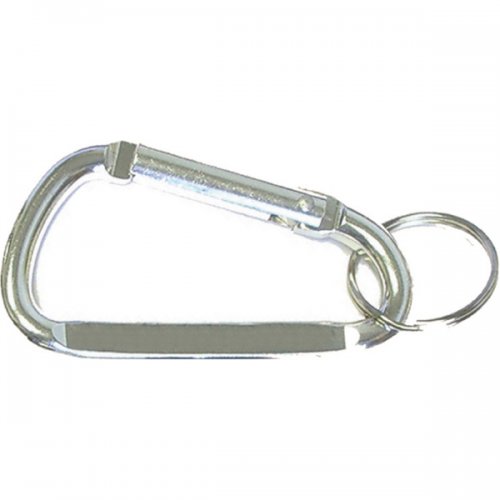 5cm Personalized Carabiner With Split Keychain Rings