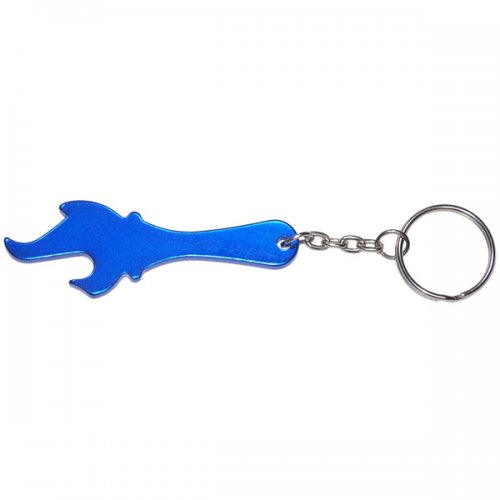 Torch Shape Custom Bottle Opener With Carabiner Keychains