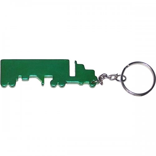 Personalized Truck Shape Bottle Opener Transportation Keychains