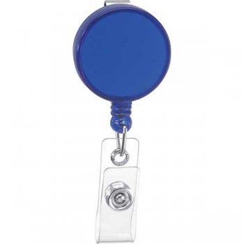 Round Badge Holder Keychains